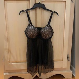 NWT Victorias Secret babydoll nightie 36D
